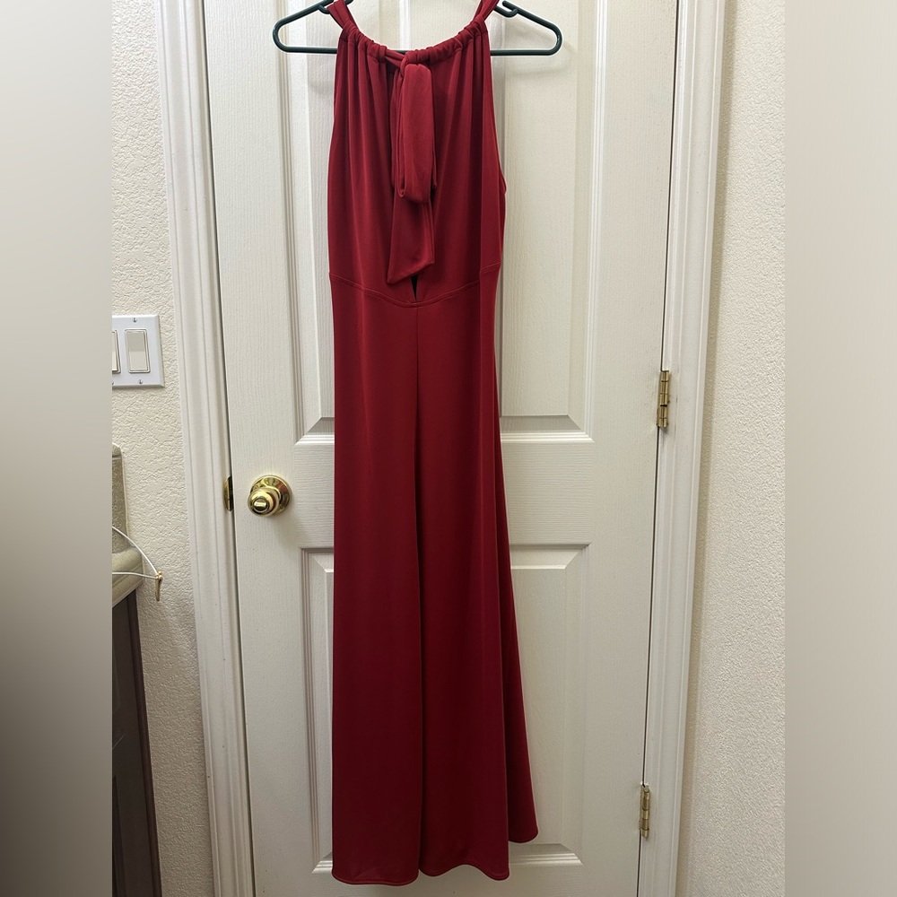 Banana Republic Red Maxi Dress